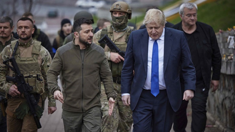 Οι Ουκρανοί ανησυχούν για το μέλλον του Μπόρις Τζόνσον