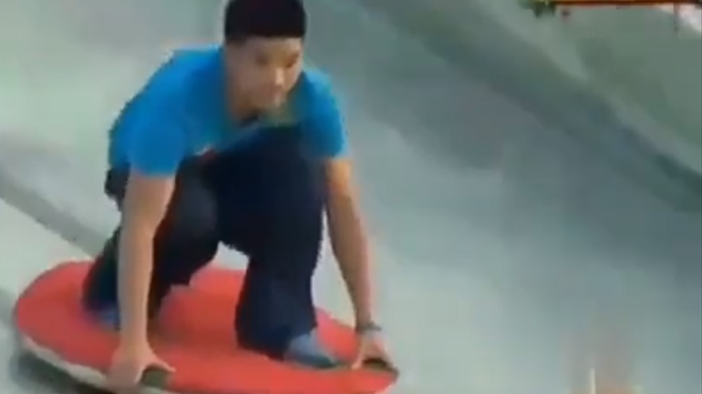 Υπερβολική αυτοπεποίθηση στο Ninja Warrior