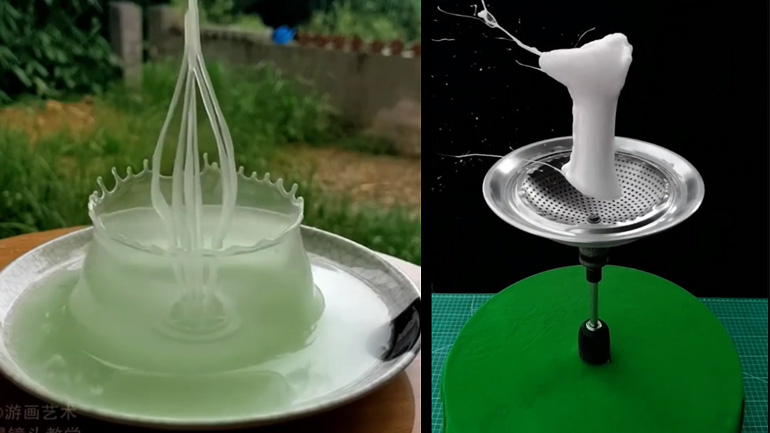 Τέχνη σε super slow motion 