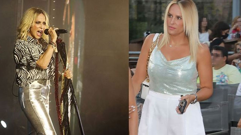 Έλενα Ασημακοπούλου: Στη συναυλία της Άννας Βίσση μετά την είδηση του χωρισμού της