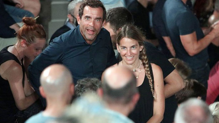 Χρυσή Βαρδινογιάννη & Κωνσταντίνος Μαρκουλάκης: Σπάνια δημόσια εμφάνιση στο Ηρώδειο