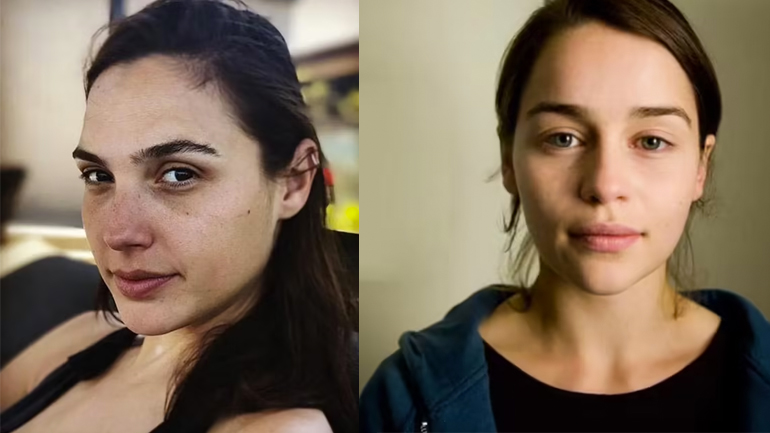 Διάσημες χωρίς make up