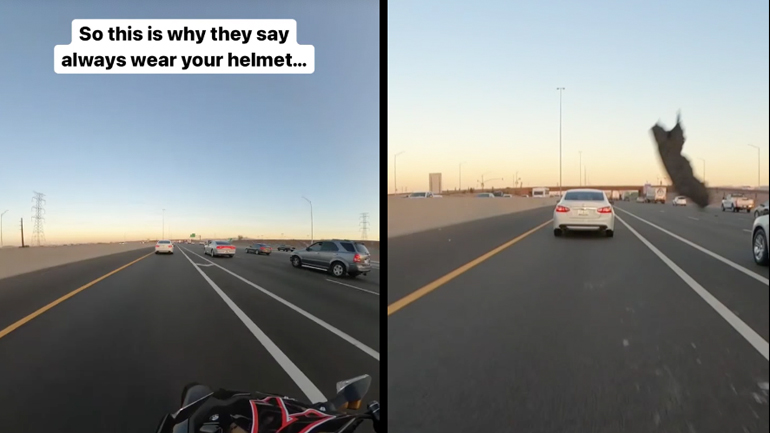 Ο λόγος που πρέπει πάντα να φοράς κράνος