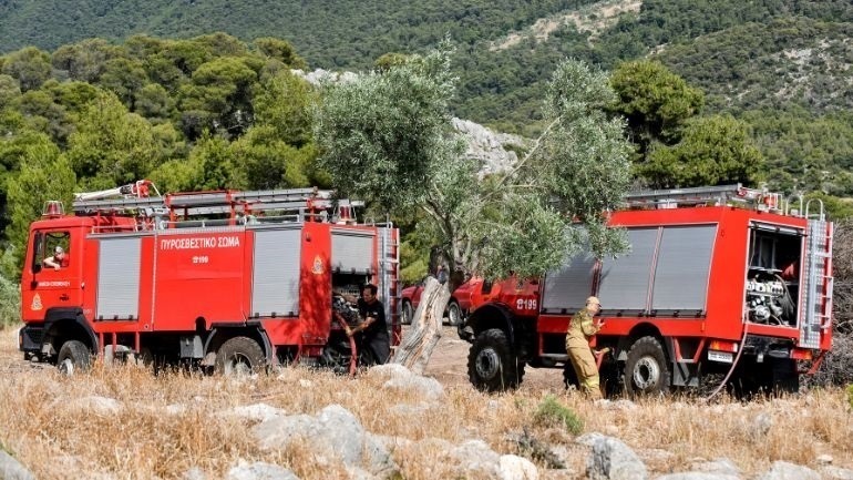 Πυρκαγιά στα Κουνινά Αχαΐας