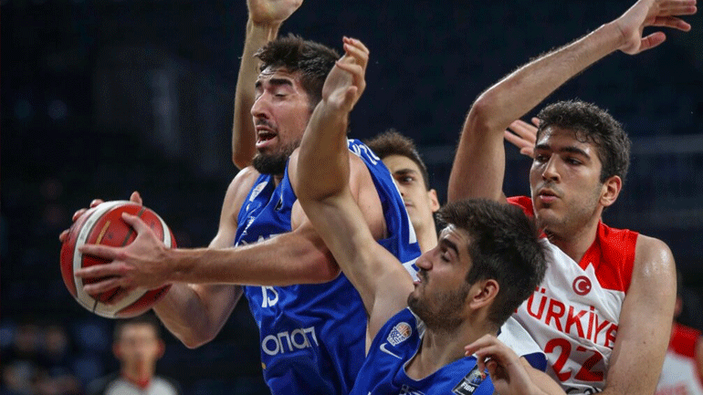 Μπάσκετ: Ήττα από την Τουρκία για την Νέων Ανδρών