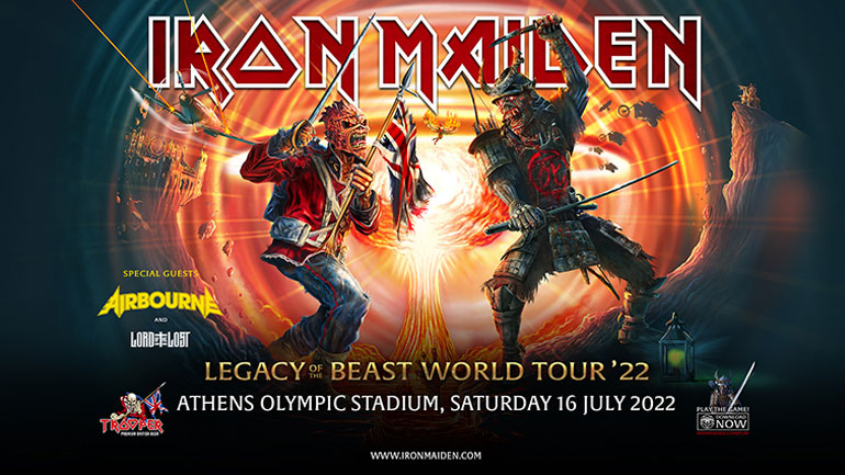 Νέα «φωτιά» βάζουν στην Ελλάδα οι Iron Maiden