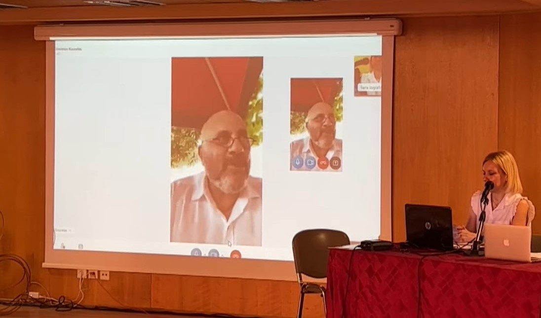 Τοποθέτηση μέσω skype έκανε και ο καθηγητής φαρμακολογίας του ΑΠΘ, Δημήτρης Κούβελας