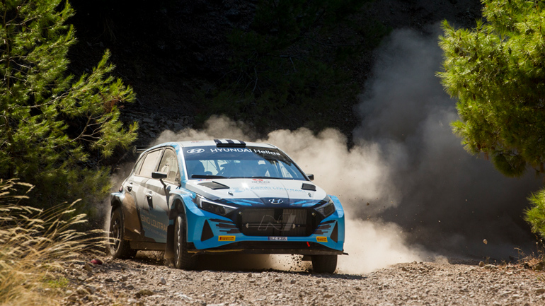 Δύο ελληνικές συμμετοχές στο Ράλλυ Ακρόπολις με τα χρώματα της Ηyundai Ελλάς 