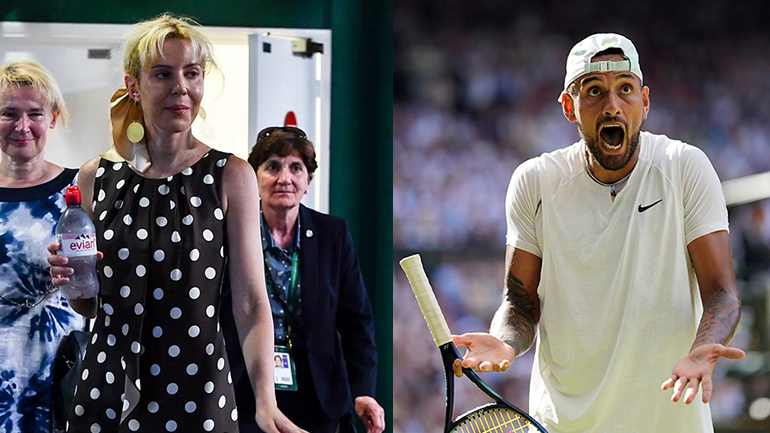 Ο Κύργιος τα έβαλε με 32χρονη θεατή στο Wimbledon: «Μοιάζει σαν να έχει πιει 700 ποτά, διώξ’ την!»