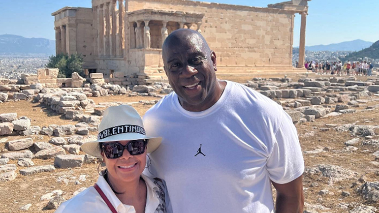 Ο Μάτζικ Τζόνσον εξυμνεί τις ομορφιές της Ελλάδας και τη διαφημίζει σε όλη την υφήλιο