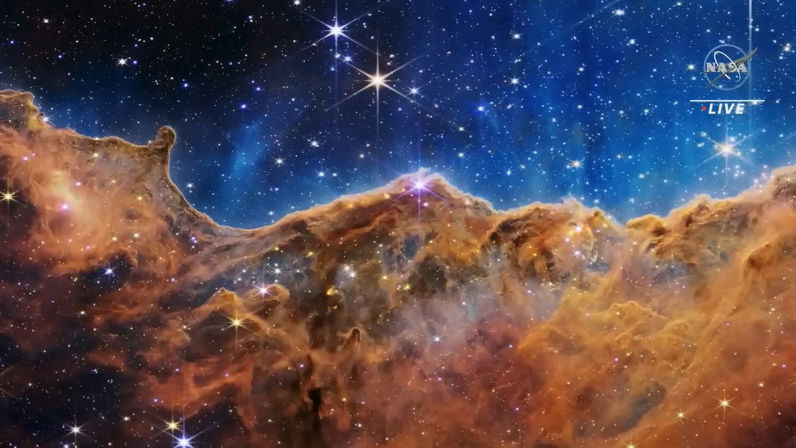 Το νεφέλωμα Carina, που δείχνει τα πρώτα στάδια σχηματισμού άστρων