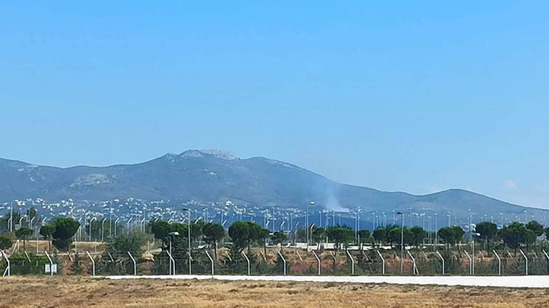 Φωτιά στο Νταού Πεντέλης