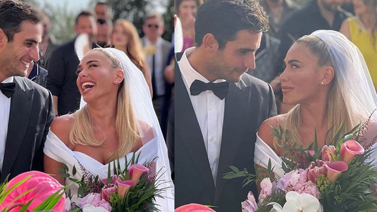 Βίντεο: Η στιγμή που η Κόνι Μεταξά πατάει το πόδι του γαμπρού, Μάριου Καπότση