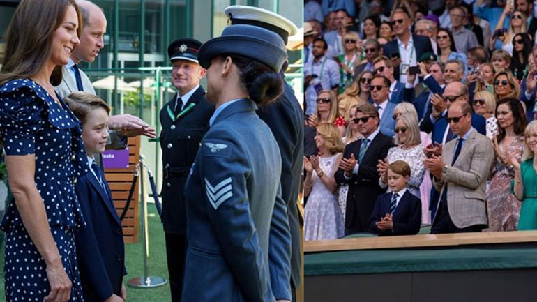 Ο πρίγκιπας George έκλεψε την παράσταση με τις γκριμάτσες του στον τελικό του Wimbledon