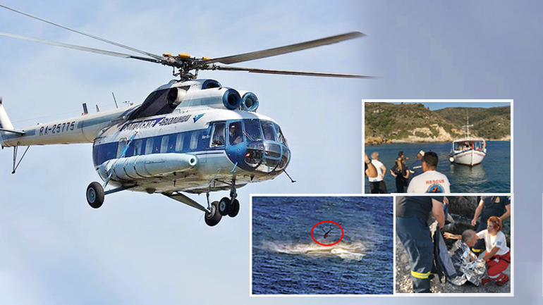 Τραγωδία στη Σάμο από την πτώση ελικοπτέρου με τετραμελές πλήρωμα