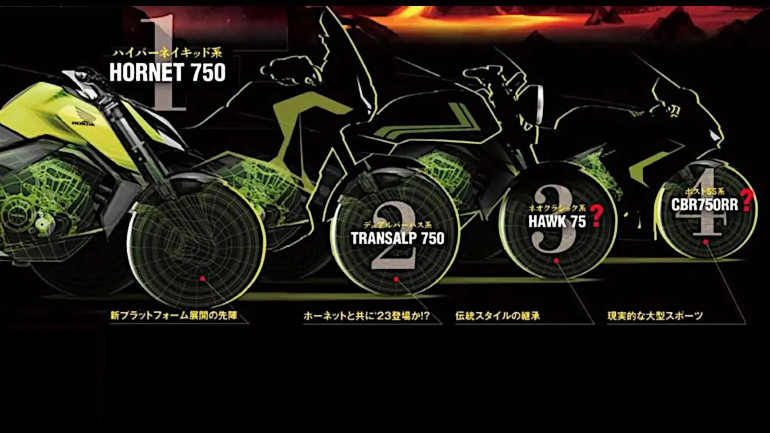 Δεν αποκλείεται να έχουμε μια ολοκληρωμένη γκάμα 750 από την Honda τα επόμενα δύο χρόνια.