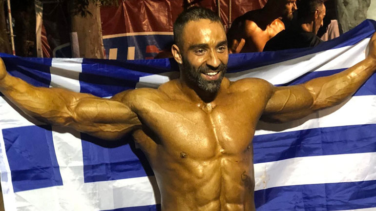 Δεύτερος Mister Universe o Σπύρος Τσουτσάνης στην Ιταλία