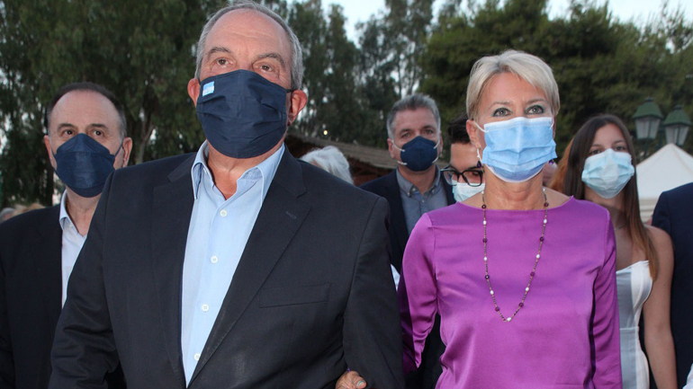 Κώστας Καραμανλής – Νατάσα Παζαΐτη: Σπάνια δημόσια εμφάνιση για το ζευγάρι