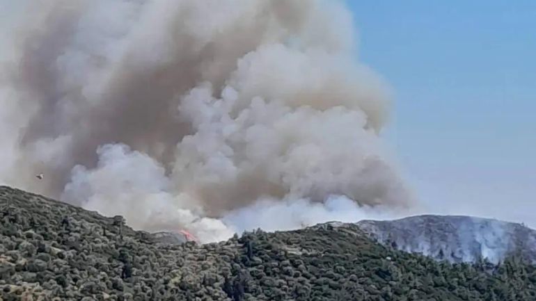 Μεγάλη πυρκαγιά στη Σάμο