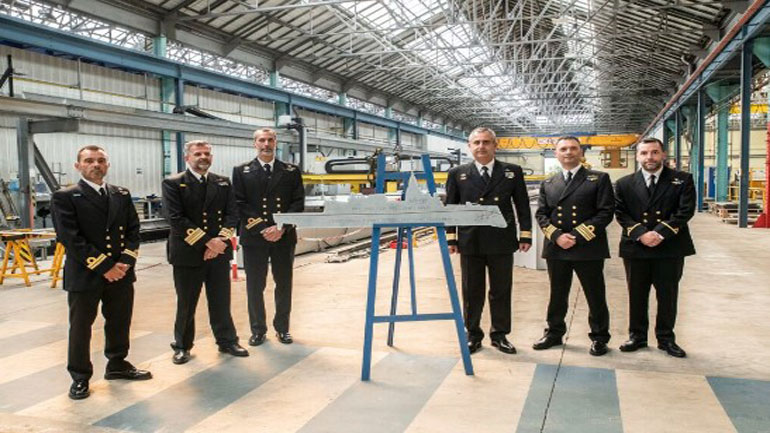 Ξεκινά η κατασκευή της δεύτερης φρεγάτας FDI για το Ελληνικό Πολεμικό Ναυτικό από τη Naval Group