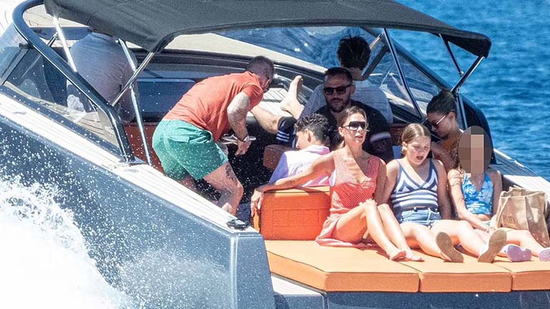 David Beckham: Διακοπές στην Κροατία με τη Victoria Beckham και τα παιδιά τους