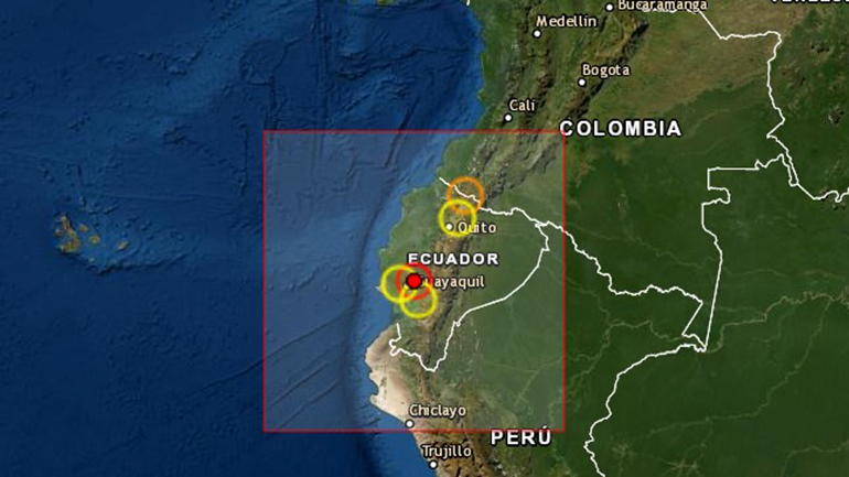 Σεισμός 6,1 βαθμών ταρακούνησε τον Ισημερινό