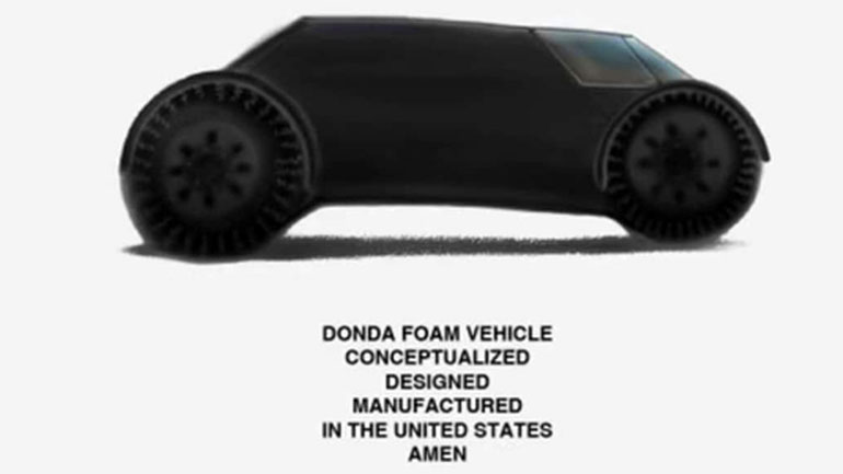 Ο Kanye West ετοιμάζεται να λανσάρει αυτοκίνητο κατασκευασμένο από αφρό