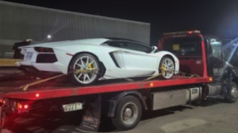 Του κατέσχεσαν την Lamborghini επειδή πήγαινε με 170χλμ./ώρα σε περιοχή με όριο 60χλμ./ώρα