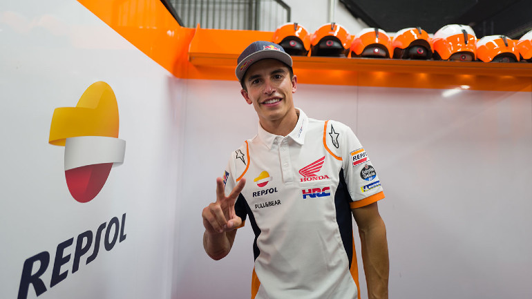 Στο δρόμο της επιστροφής ο Marc Marquez