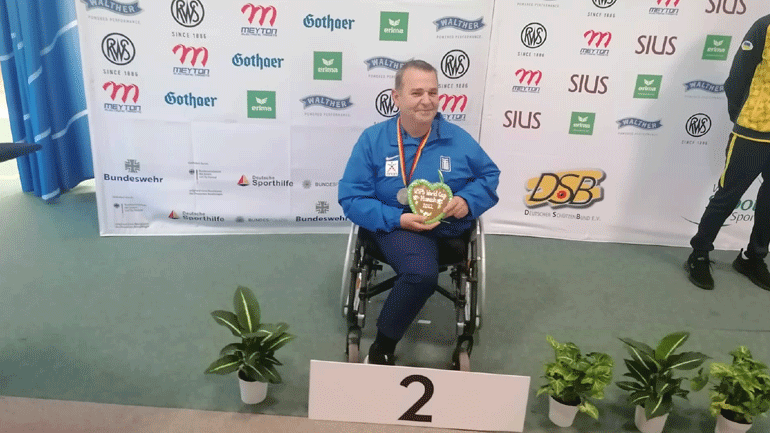 «Ασημένιος» ο Γαλογαύρος στο Παγκόσμιο Κύπελλο σκοποβολής του Μονάχου, με εντυπωσιακό Πανελλήνιο ρεκόρ