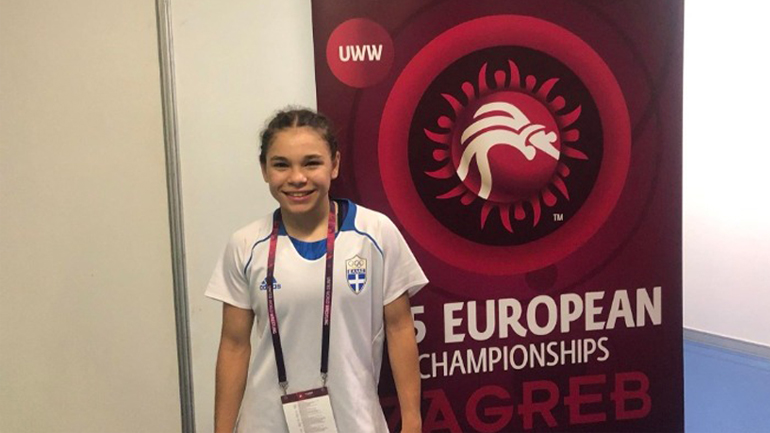 Στον τελικό του Ευρωπαϊκού Πρωταθλήματος Πάλης U15 η Γκίκα
