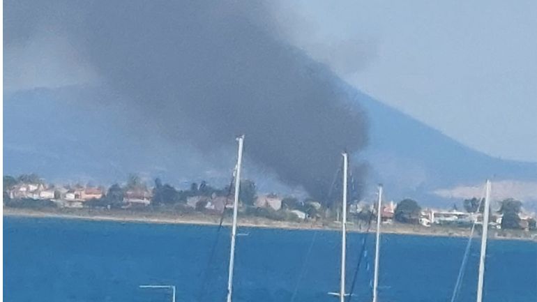 Φωτιά σε οικία στον Ωρωπό