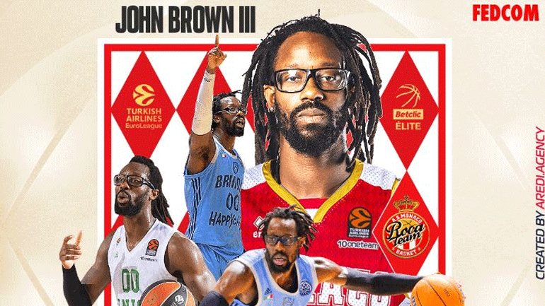 Μπάσκετ: Τρίτη μεταγραφή της Μονακό ο Τζον Μπράουν