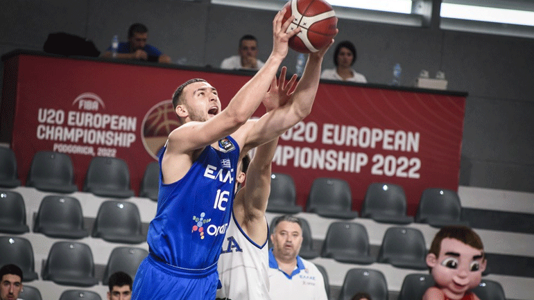 Ευρωπαϊκό νέων ανδρών: Νέα ήττα για την Εθνική, 89-78 η Ιταλία