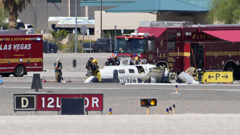 ΗΠΑ: Σύγκρουση αεροσκαφών πάνω από το Λας Βέγκας – Τουλάχιστον τέσσερις νεκροί