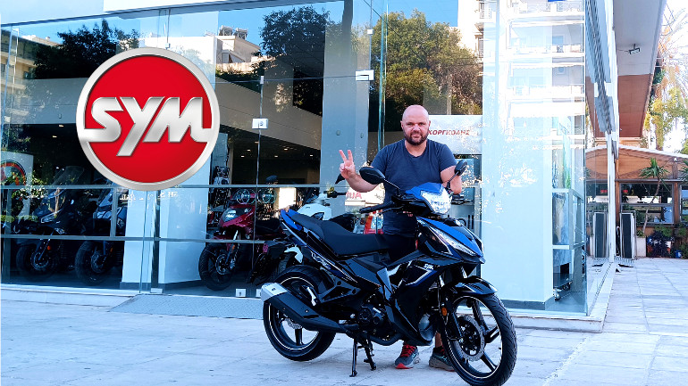 Ποιος διάσημος ηθοποιός κινείται στην πόλη με SYM VF185