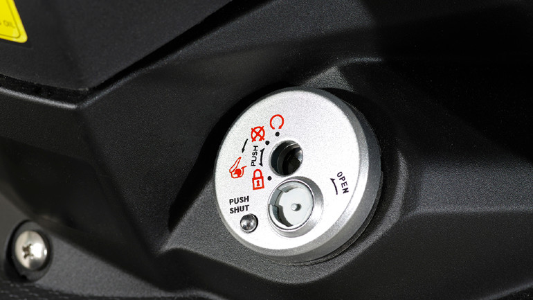 Κλειδαριά ασφαλείας για καλύτερη προστασία.