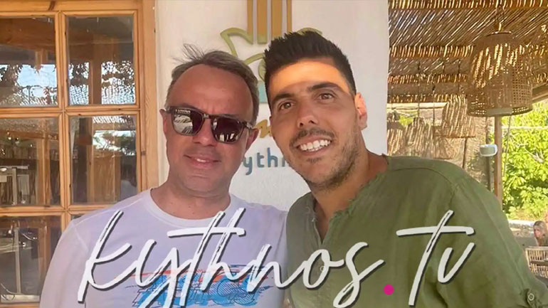 Στιγμές χαλάρωσης για τον Σταϊκούρα στην Κύθνο!