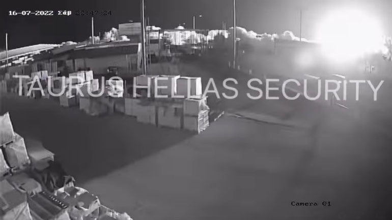 Νέο βίντεο από τη συντριβή του Αντόνοφ στο Παλαιοχώρι Καβάλας