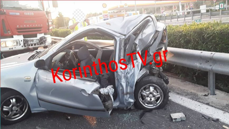 Τροχαίο δυστύχημα στην Κορίνθου-Τριπόλεως: Ένας 15χρονος ήταν ο οδηγός του ΙΧ που έκανε όπισθεν στην Εθνική Οδό