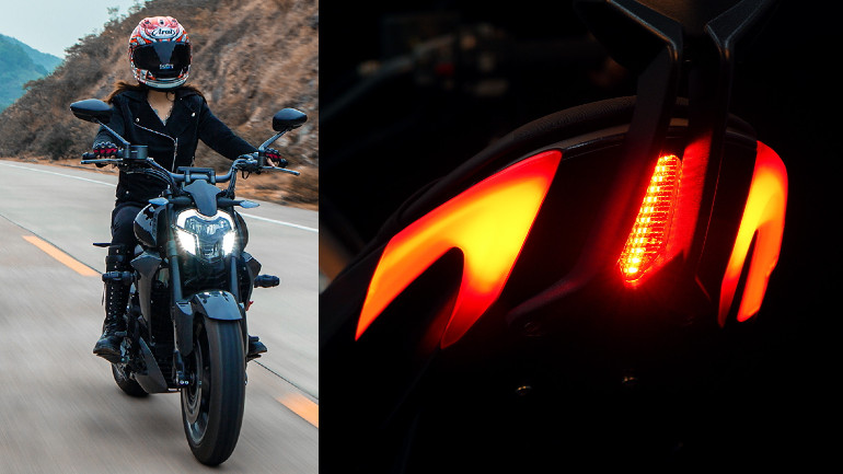 LED φωτιστικά σώματα εμπρός και πίσω.