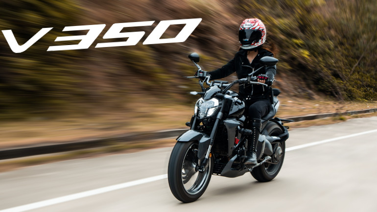 Η cruiser-έκλπηξη της Daytona by Zontes ονομάζεται V350