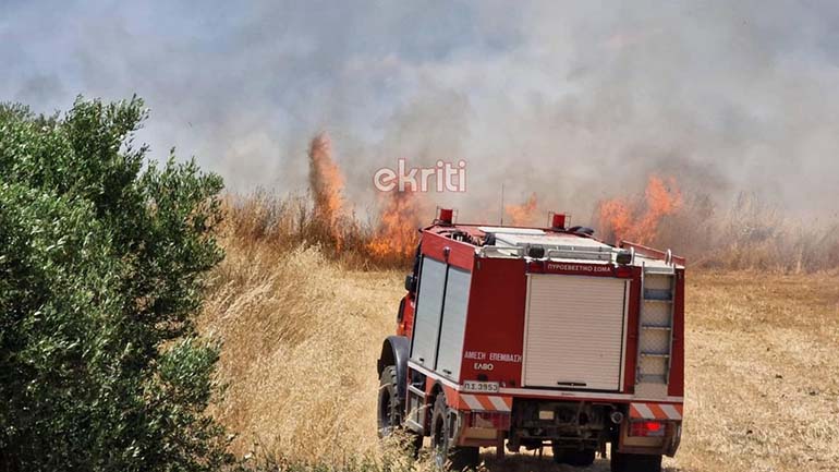 Ρέθυμνο: Σε κατάσταση έκτακτης ανάγκης κηρύχθηκαν τα χωριά που επλήγησαν από τις φωτιές
