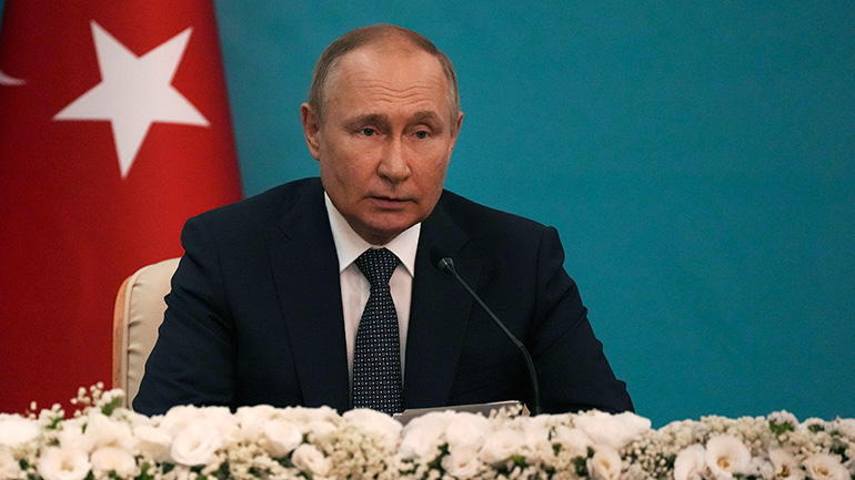 Πούτιν: Πρέπει να ελέγξουμε την ποιότητα της τουρμπίνας του Nord Stream 1