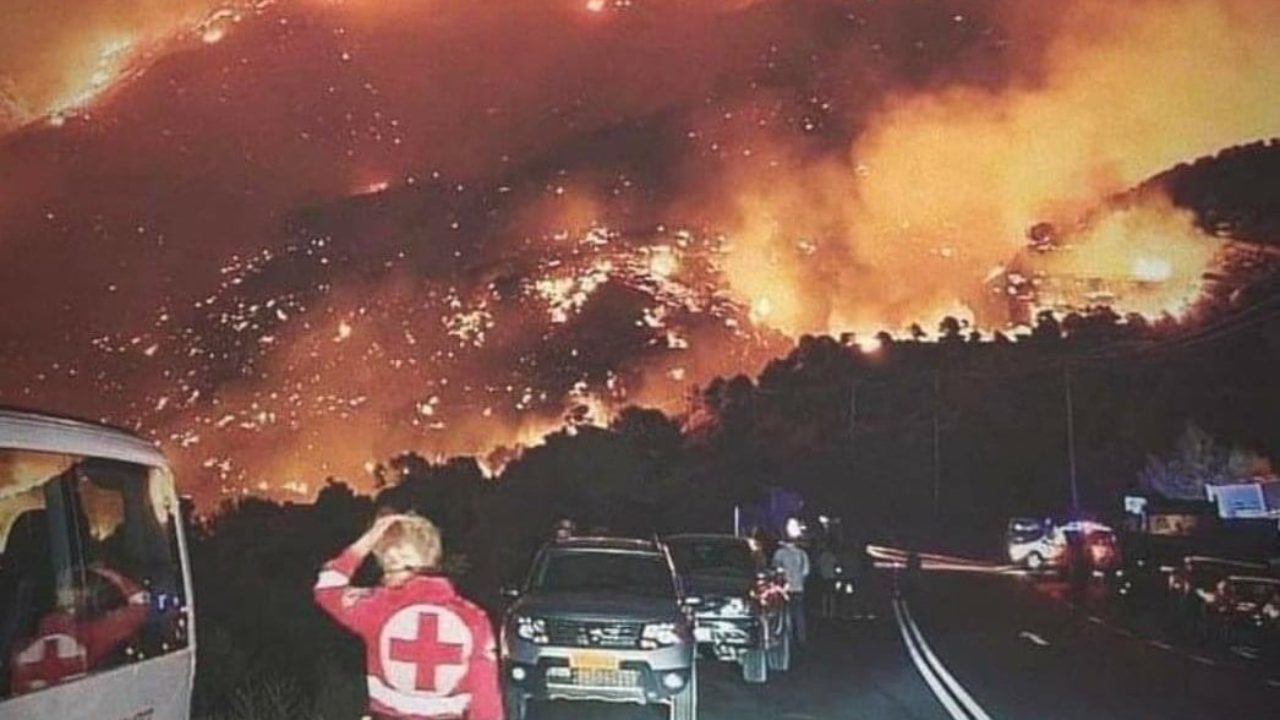 Ρέθυμνο: Ποσοτική και ποιοτική αποτίμηση σε χάρτες της πυρκαγιάς μέσω του GIS CRETE