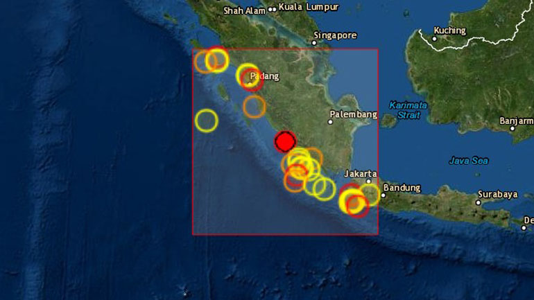 Ινδονησία: Σεισμός 5,4 Ρίχτερ στη νότια Σουμάτρα