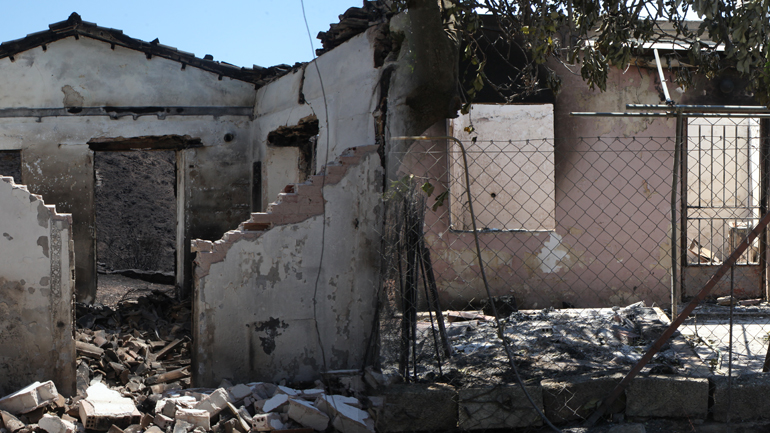 Ανακοινώθηκαν μέτρα στήριξης για τους πυρόπληκτους