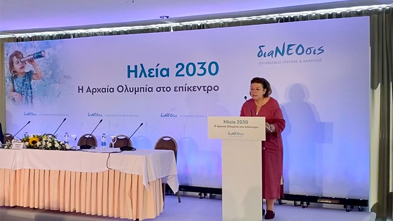 Λ.Μενδώνη: Έργα ύψους 12 εκατ. ευρώ στα μνημεία της Ηλείας