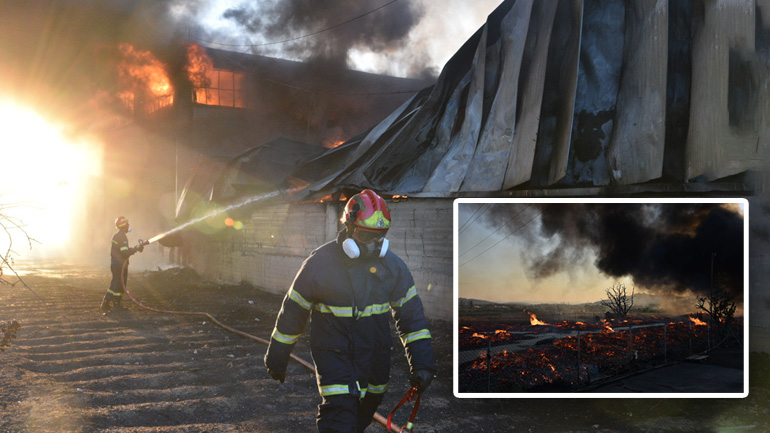 Επικίνδυνοι τοξικοί καπνοί από την πυρκαγιά στον Ασπρόπυργο