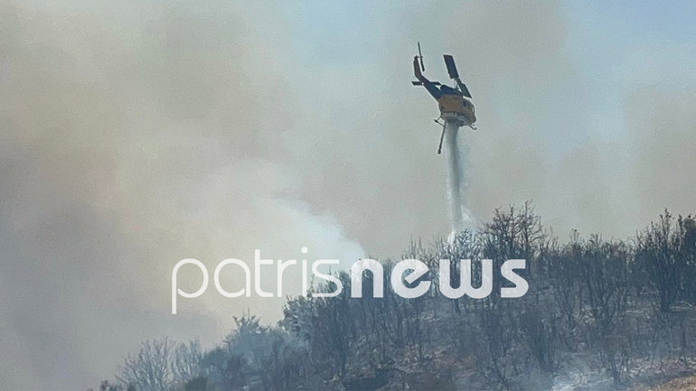 Πυρκαγιά στα Άγναντα: Στα χέρια της ΕΛ.ΑΣ. ένας ύποπτος για εμπρησμό